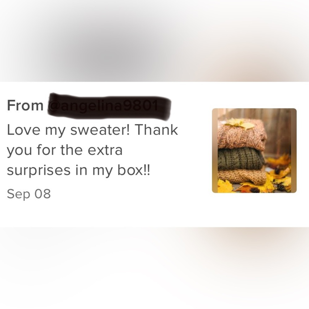 Cozy Sweater Mystery Box - Picture 14 of 15